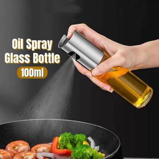 Kit 4/7/10 Spray Pulverizador Vidro Inox Borrifador Azeite salada 100ml Vinagreessenciais…
