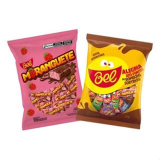 Bombons Recheados Sortidos ou Moranguete C/50un 450g - Bel em Oferta na Shopee