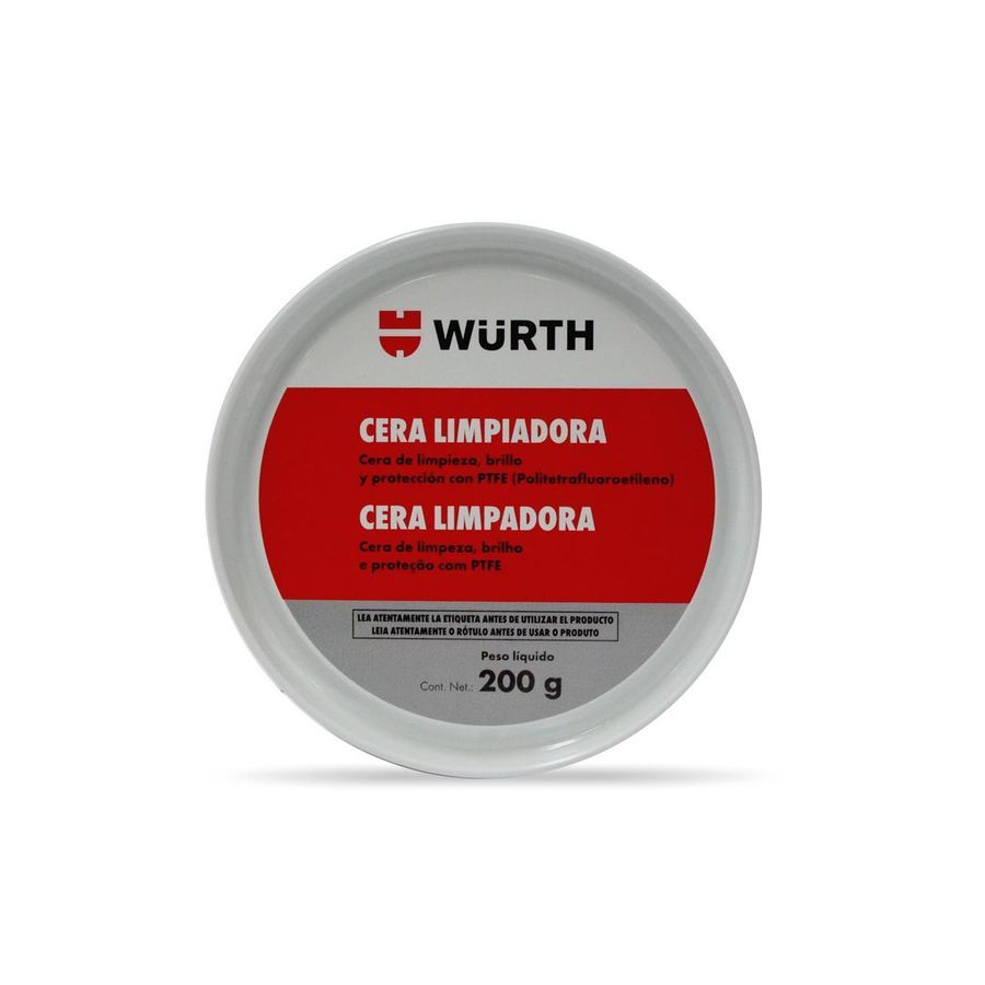Cera Limpadora Série Ouro 200g - Wurth