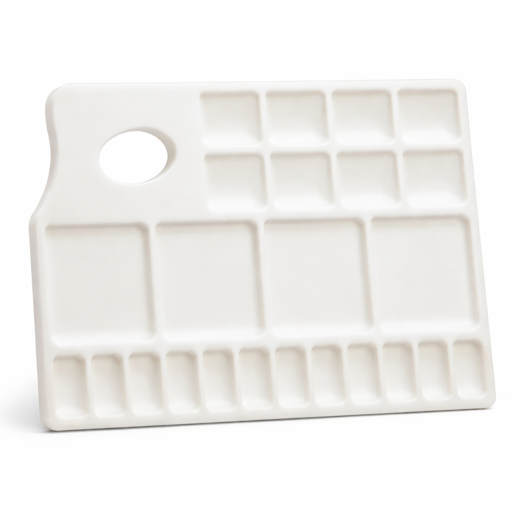 Paleta Retangular com 24 Cavidades Trident 38x26cm - 12415