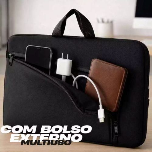 ZEROXYH PASTA LUVA PARA NOTEBOOK PREMIUM IMPERMEÁVEL COM  ALÇA Ref: 15.6