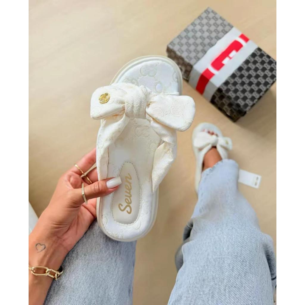Sandalia Seven Plataforma Flatforn Estilo Elegancia Dia Dia