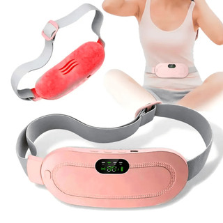 Cinta Alivio de Cólicas Menstrual Recarregável - Almofada Massageadora