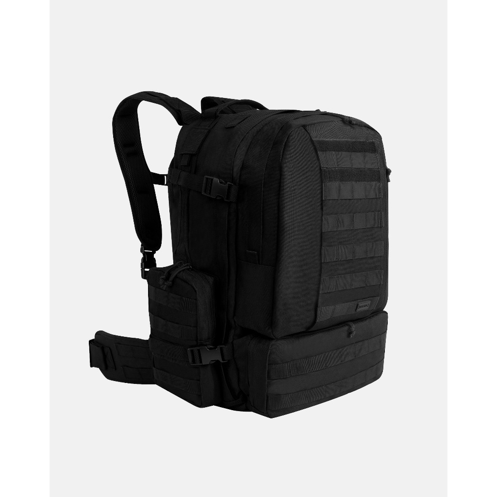 Mochila Invictus DEFENDER 2.0 55L 7 compartimentos - Tático Refil Hidratação Notebook Trilha Camping