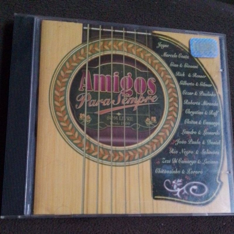 CD AMIGOS PARA SEMPRE SERTANEJO 1998 ORIGINAL