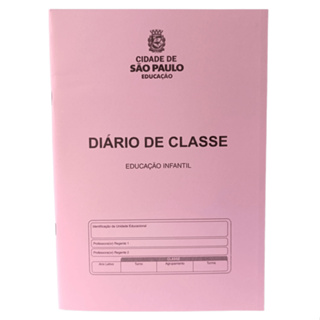 Diário de Classe - Educação Infantil Municipal em Oferta na Shopee