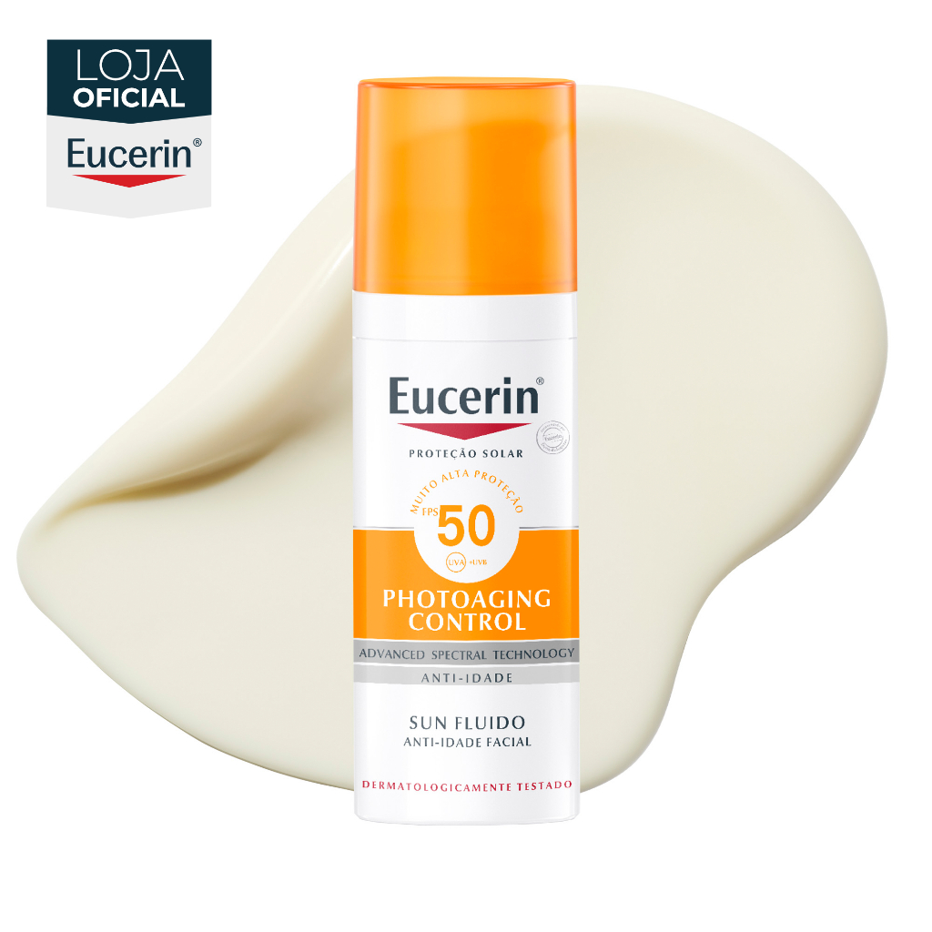 EUCERIN Protetor Solar Facial Anti-idade FPS 50 50ml em Oferta na Shopee
