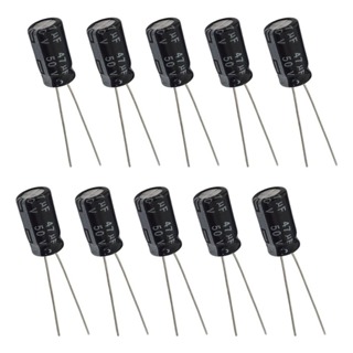 Capacitor Eletrolítico 47Uf 50V - 10 Peças em Oferta na Shopee