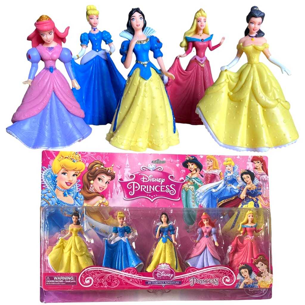 kit 5 princesas Disney presente brinquedo barato Black Friday 2025