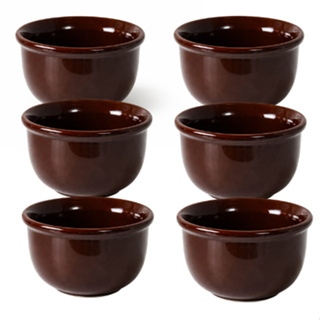 Kit 6 Cumbucas Tigela Feijoada Servir Refratária Grande 470ml em Oferta na Shopee