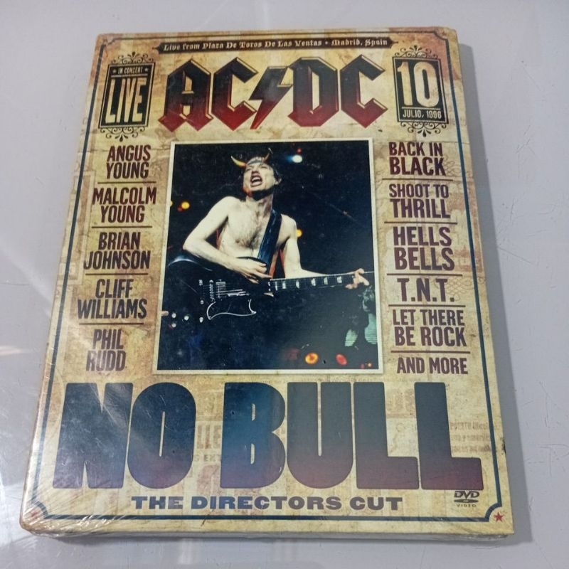 dvd Ac/DC No Bull raridade lacrado novo