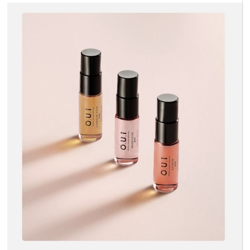 perfume oui  embalagem de 5ml com borrifador original, Madeleine 862, scapin 245, lamouresse1422
