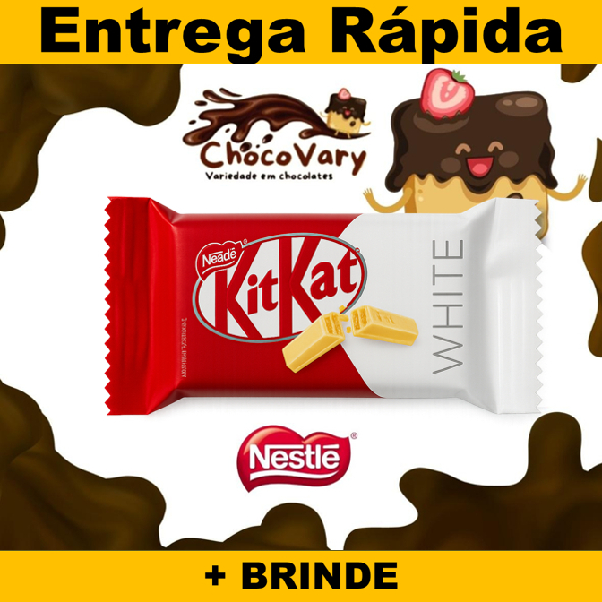 KitKat Mini Branco Nestlé 250g c/20 unidades