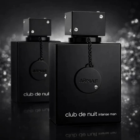 Kit de 1 Ate 2 Perfumes Arabe Clubbb The Nuuuite Intense Eau de Toilette 100ML Linha Premium