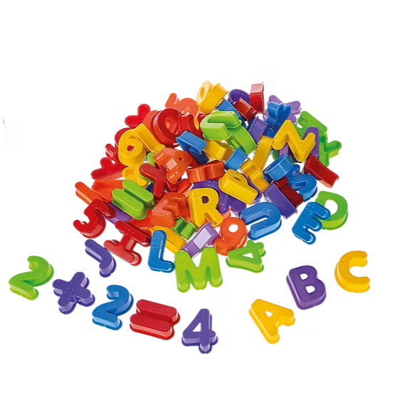 Alfabeto Divertido 52 peças Brinquedo Educativo Pedagógico Didático com Símbolo Braile
