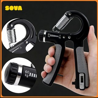 Hand Grip Com Ajuste De Intensidade 5-60kg Handgrip Fitness Malhador De Mão Com Contador