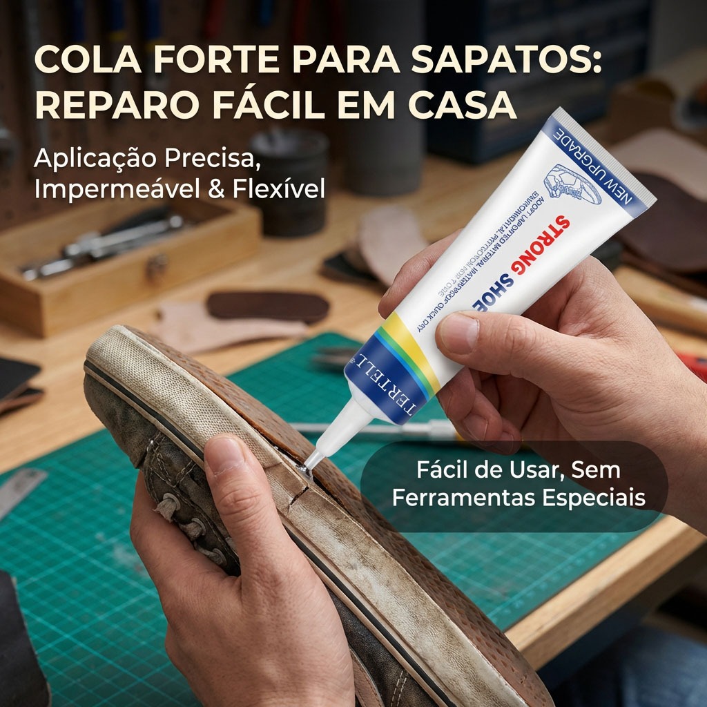 Cola para calçado Cola para calçado Quick Repair Cola multiusos forte com firmeza firmeza 60 ml