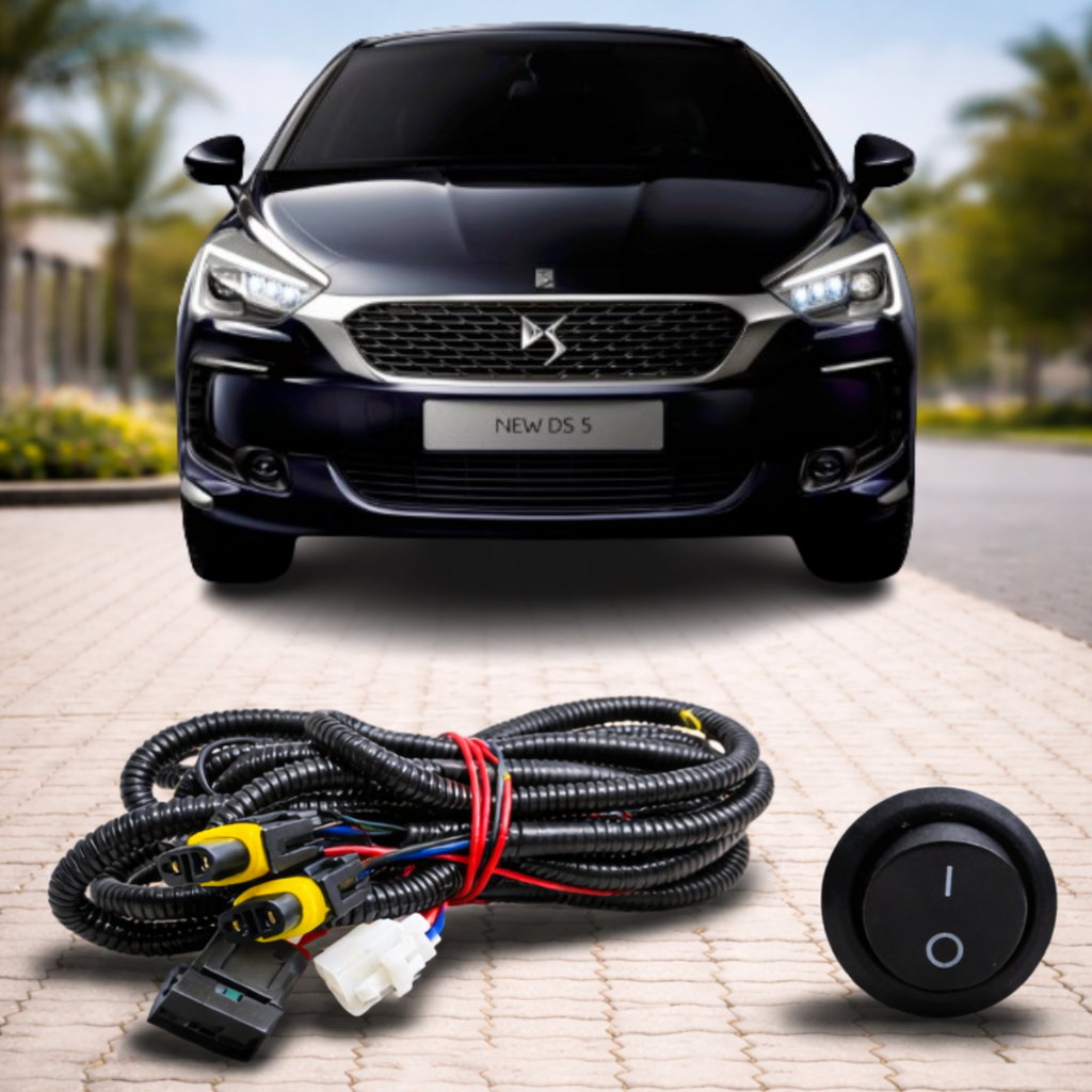 Chicote Completo Farol Milha Citroen DS5 2013 2014 2015 2016 Interruptor Tic Tac