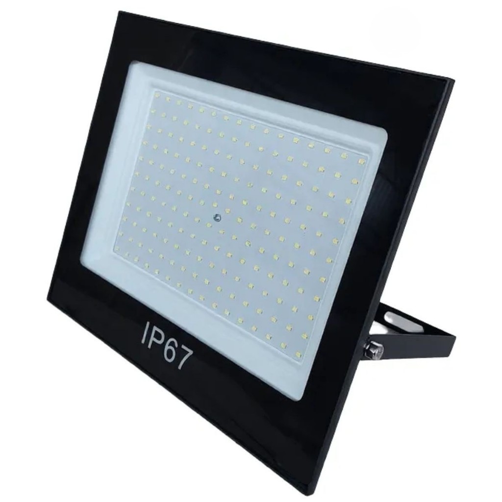 Refletor LED 500W Branco Frio 6500k Granfei Holofote IP67 TEX