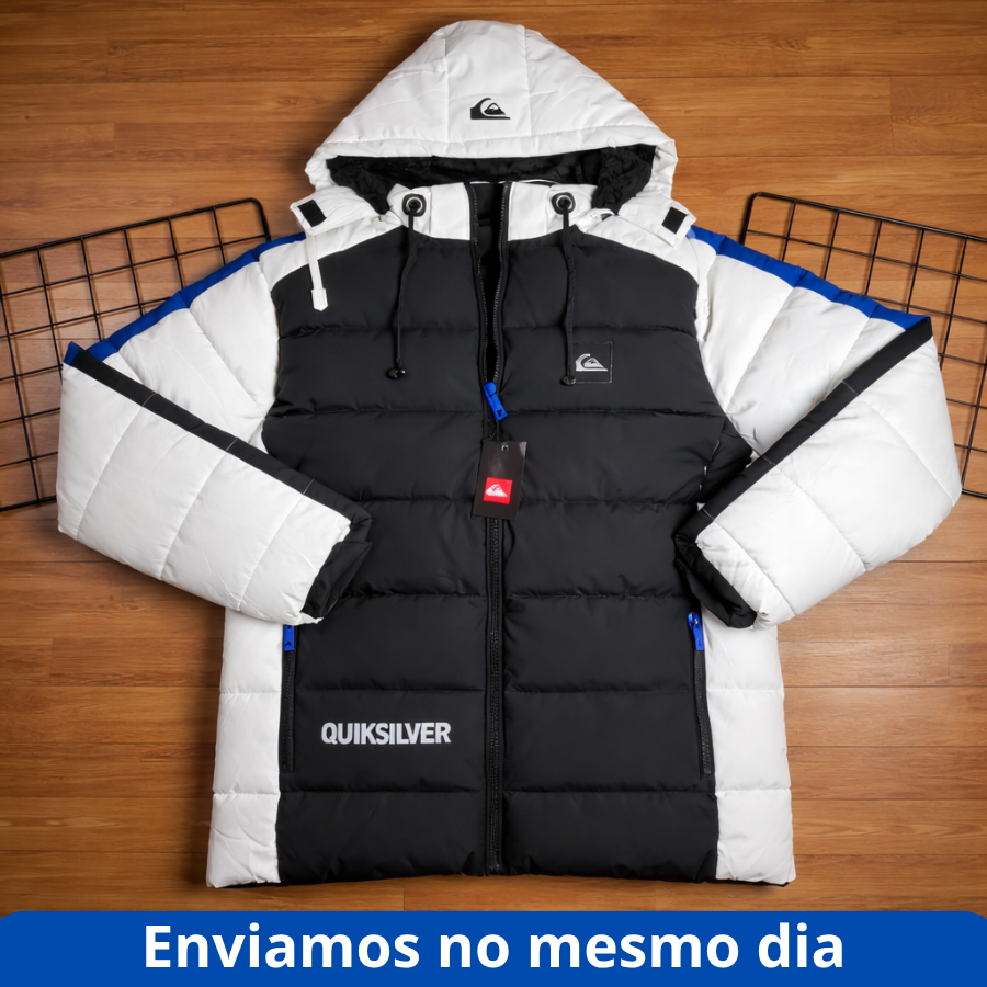 Bobojaco Masculino Casual Inverno com Touca Removível e Forro Térmico – M ao EXG