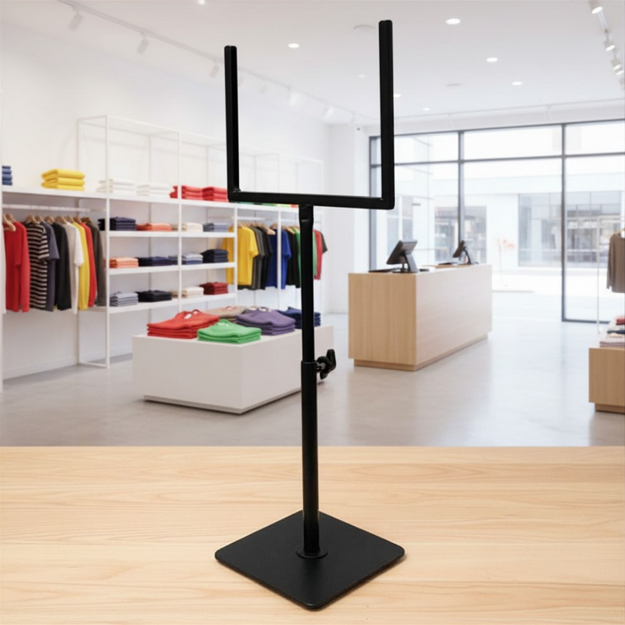 Porta Preço Regulável de Balcão vitrine banca de oferta, porta preço de metal ideal para expor preço
