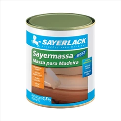 Massa Para Madeira Sayermassa Correção Calafetar Cores Sayelack 1,5kg