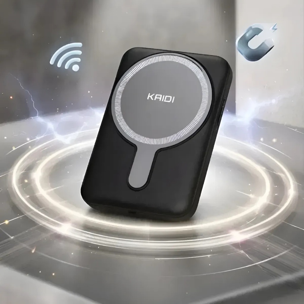 Carregador Power Bank Portátil De Bolso Rápido Indução 5000 Mah Kaidi Kd 8885