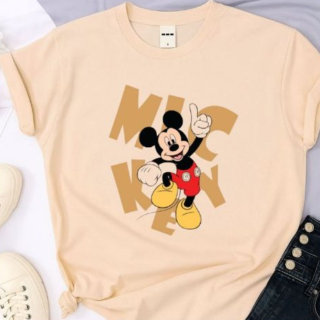 Camiseta Feminina Estampada 100% Algodao Confortavel Moda Streetwear Envio Rapido