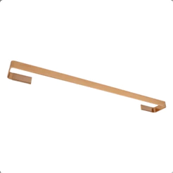 Suporte Porta Toalha Toalheiro Banho Quadrado Rose Gold