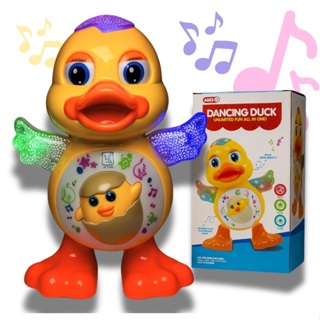 Brinquedo Patinho Dançante Musical Pato Dançarino com Luzes Para Crianças em Oferta na Shopee