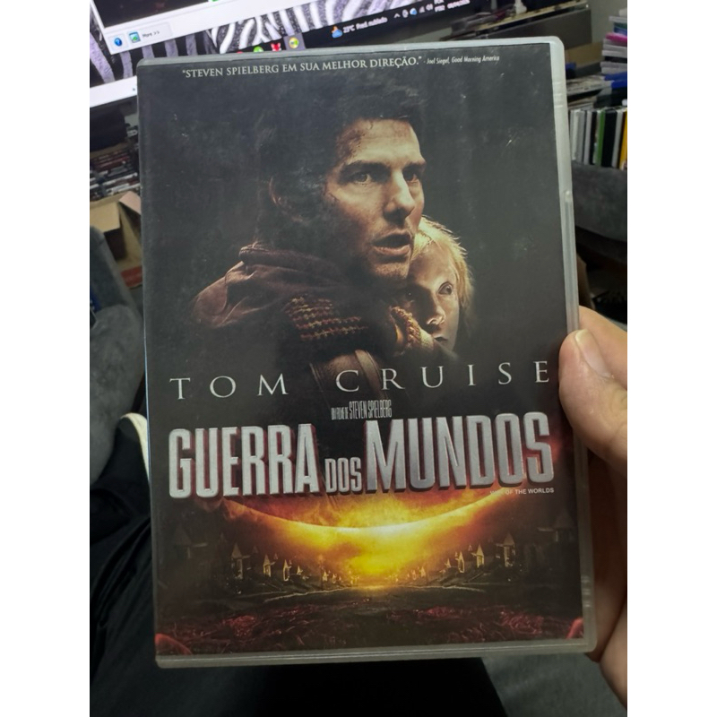 dvd Guerra dos Mundos - original e dublado - fotos reais