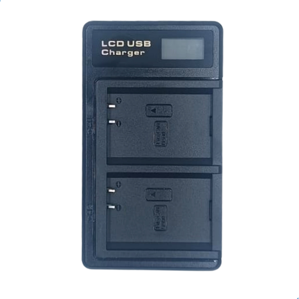 Carregador USB Duplo LP-E10 Canon T7 T6 T5 T3 T100 1100D 1200D 1300D 1400D