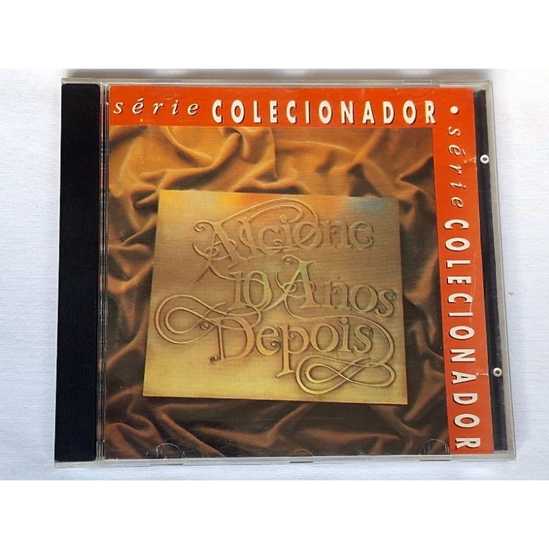 cd alcione 10 anos depois serie colecionador raridade midia nova