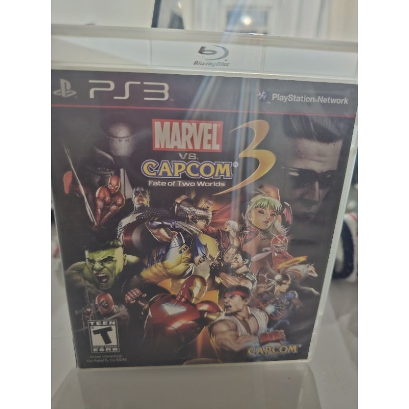 Leia o anúncio por gentileza Jogo para Ps3 Usado midia física Marvel Vs Capcom 3 Fate Of Two Worlds