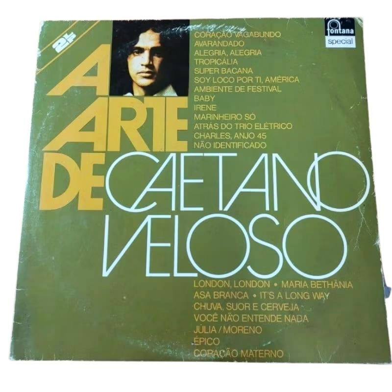 A Arte de Caetano Veloso - Vinil LP - 1975