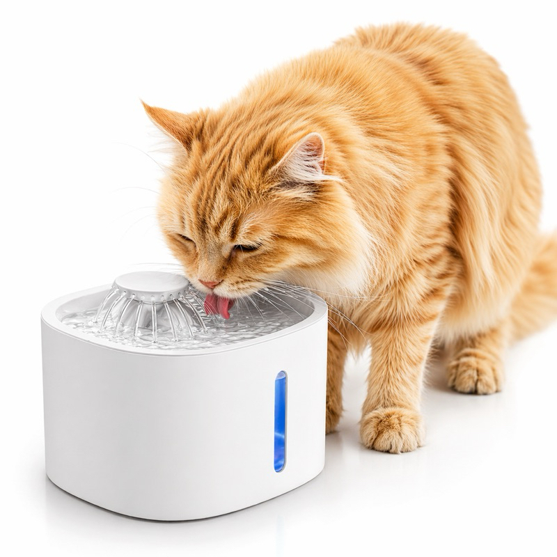 Bebedouro Pet Fonte de Água 3L com Filtro Silencioso para Gatos e Cachorros