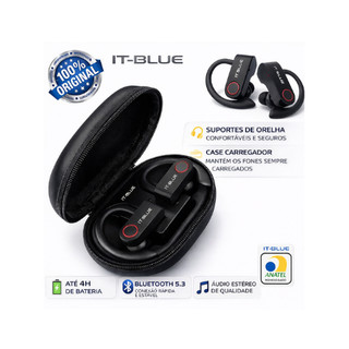 Fone De Ouvido Bluetooth Para Corrida Esportes Bike Moto ITBLUE LE-2410