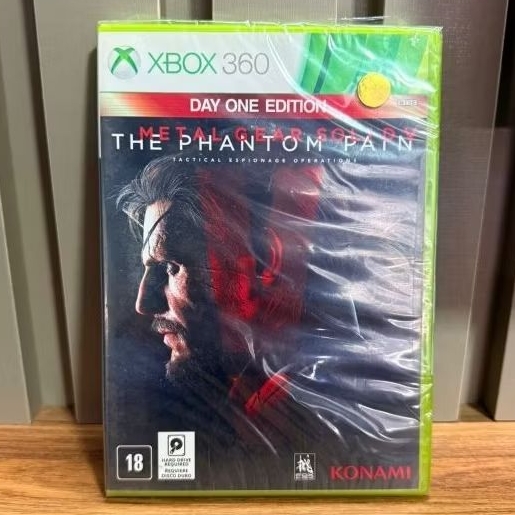 JOGO METAL GEAR SOLID V THE PHANTOM PAIN XBOX MÍDIA FÍSICA ORIGINAL E LACRADA