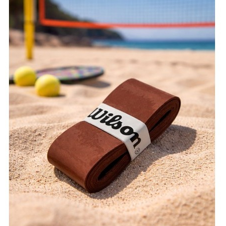 Overgrip marrom liso - 1 unidade - para Beach Tennis, tênis e padel