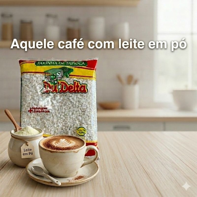 Farinha de tapioca granulada Torrada, flocado, Norte do Brasil 400g