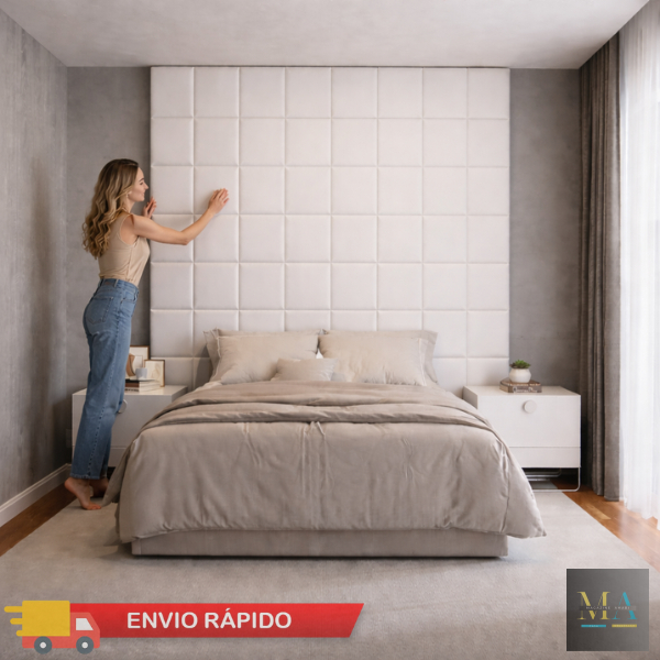 Kit 20 Cabeceiras Estofadas 40x30 Cama Box king Parede Inteira Postagem Imediata