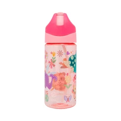 GARRAFA EM TRITAN ANTIGERMES FADAS (400ML) ROSA