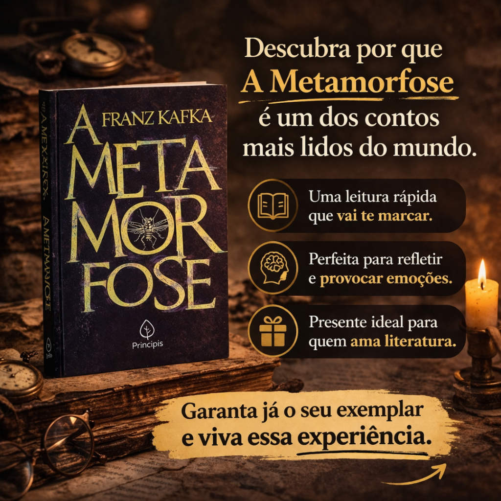 Livro A Metamorfose Franz Kafka Clássico Da Literatura 96 Páginas