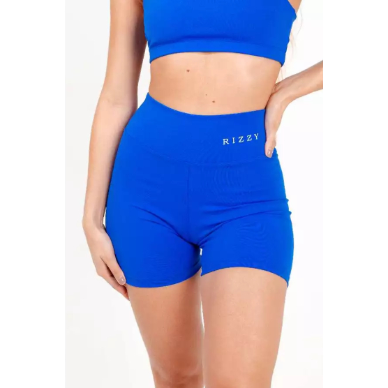 Short Fitness Feminino Cintura Alta Poliamida Zero Transparência Modeladora Academia Treino Esportivo Confortável