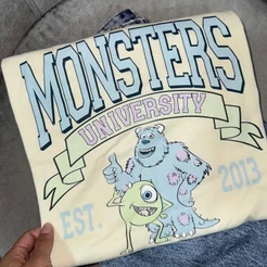 T-shirt Desenho Monstros Camiseta Estampa Moda Geek S.A. Universidade Blusa Streetwear Tendencia