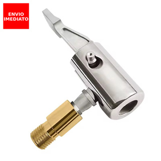 Bico Inflador Com Presilha De Ar De Pneu De Bicicleta Carro Adaptador Conector Da Válvula Bomba em Oferta na Shopee