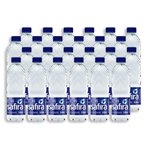 Agua Mineral Safira Com Gás 510ml Fardo 24 Unidades