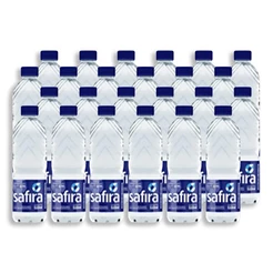 Agua Mineral Safira Com Gás 510ml Fardo 24 Unidades