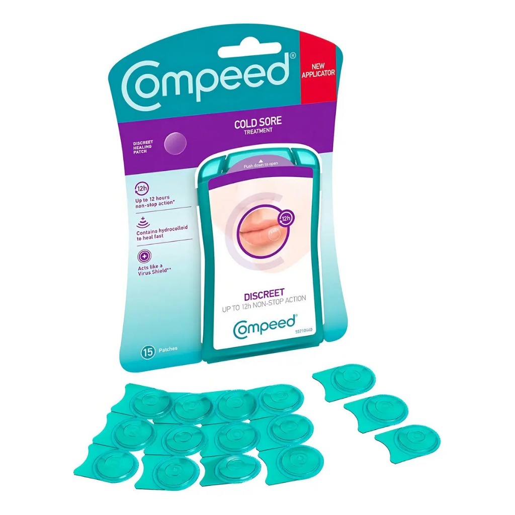 Adesivo Para Herpes Labial Compeed Cold Sore - 15 Unidades