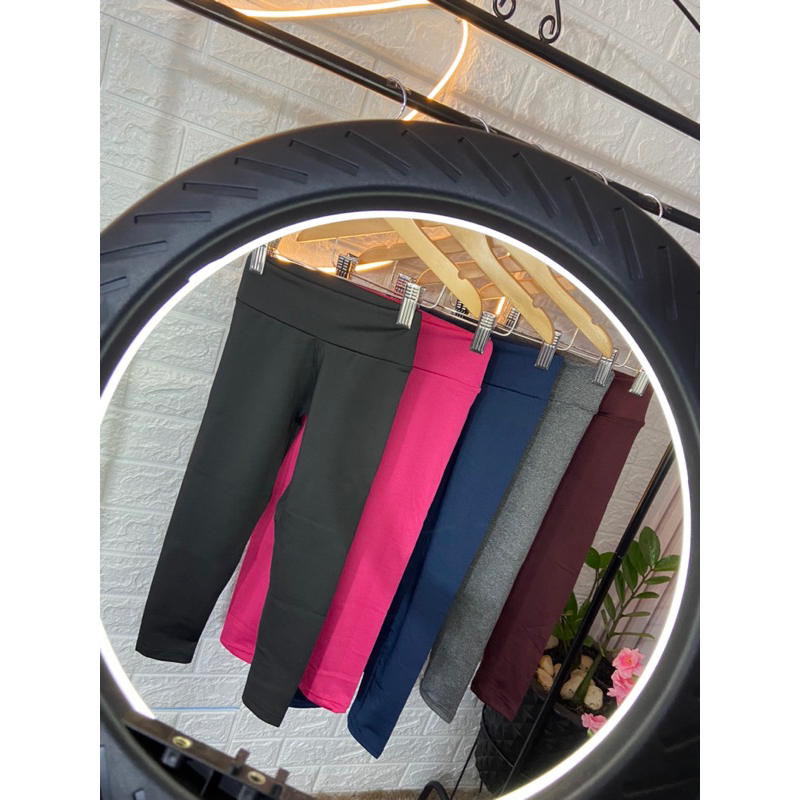 Calça Legging Suplex Moda Infantil Lisa Confortável Escolar